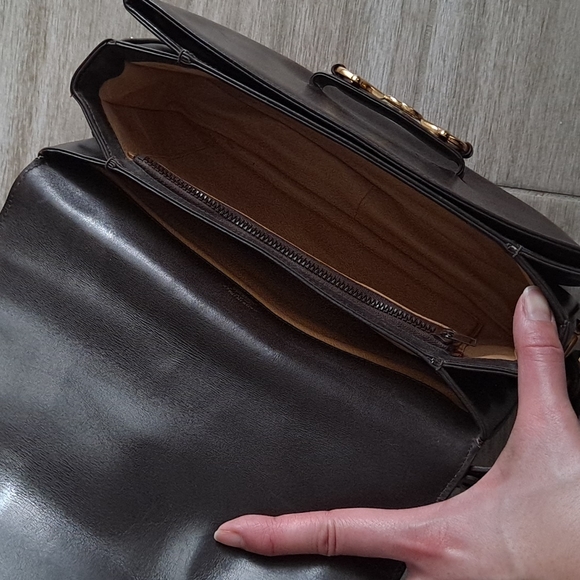 Authentic vintage Gucci Horsebit leather shoulder bag - Picture 8 of 16